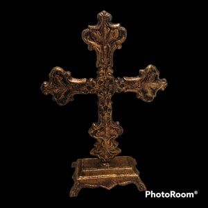 Cast Iron Table Top Cross